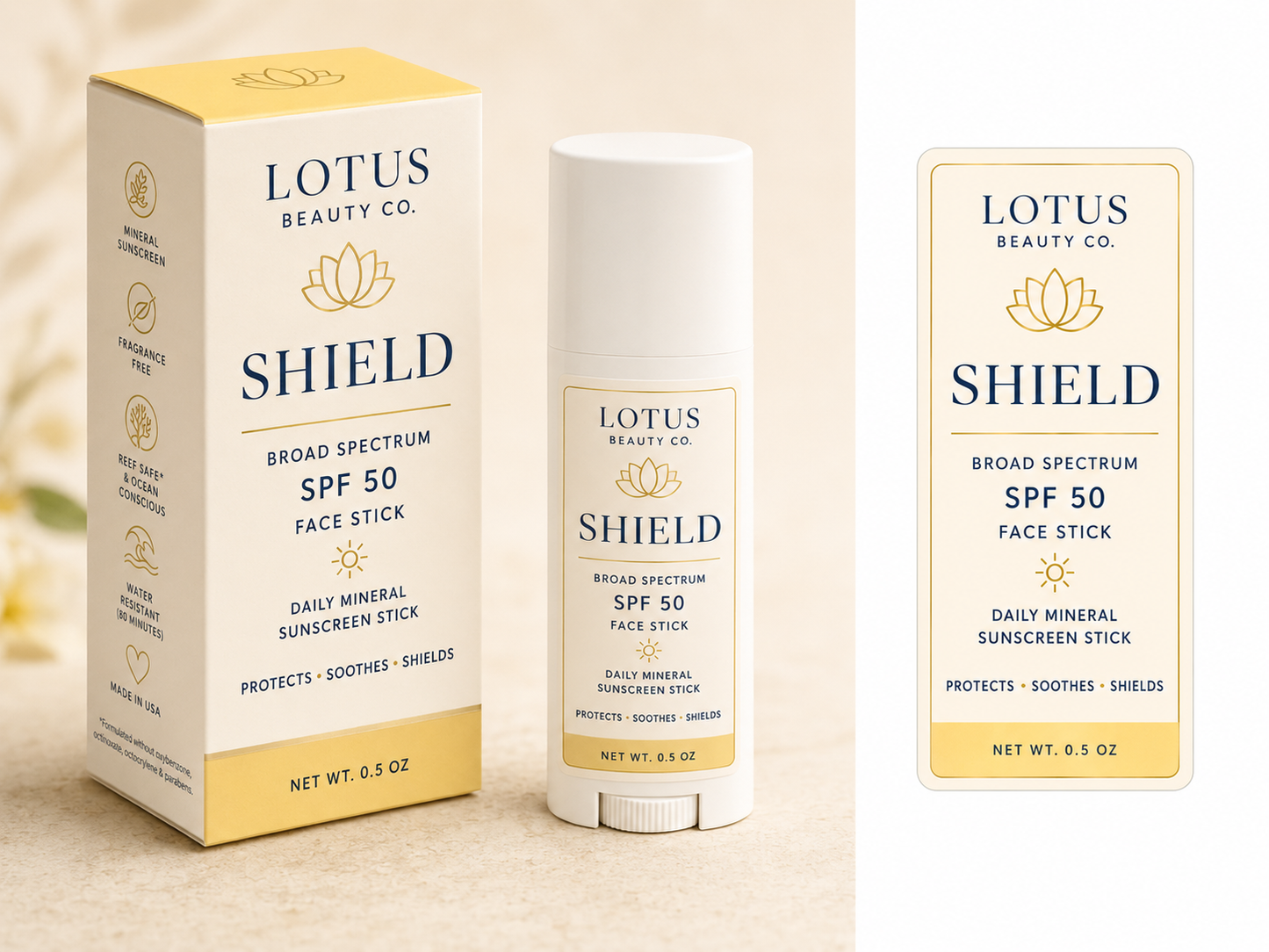 Shield SPF 50 Mineral Sunscreen Stick