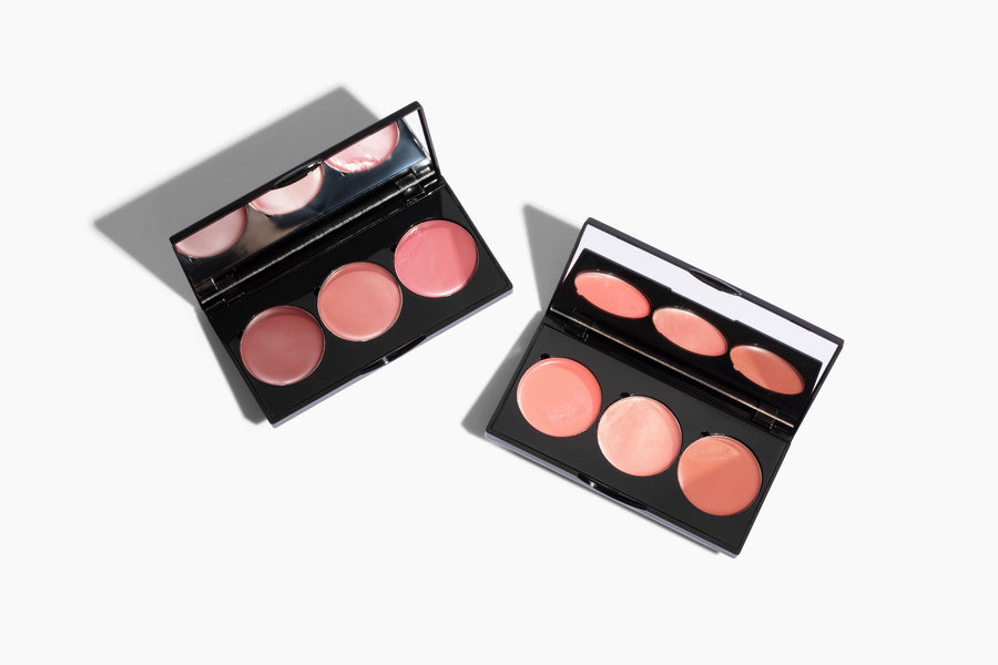 Dual Lip + Cheek Palette (Mirrored) — 2 Shades